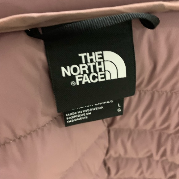 The North Face Stretch Down Parka in Twilight Mauve Size L - Picture 11 of 16